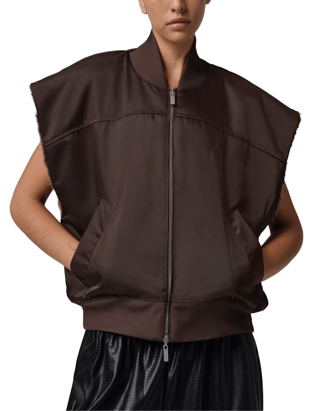 Flight Reversible Vest Varoque Brown - LIKELIHOOD