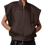 Flight Reversible Vest Varoque Brown - LIKELIHOOD
