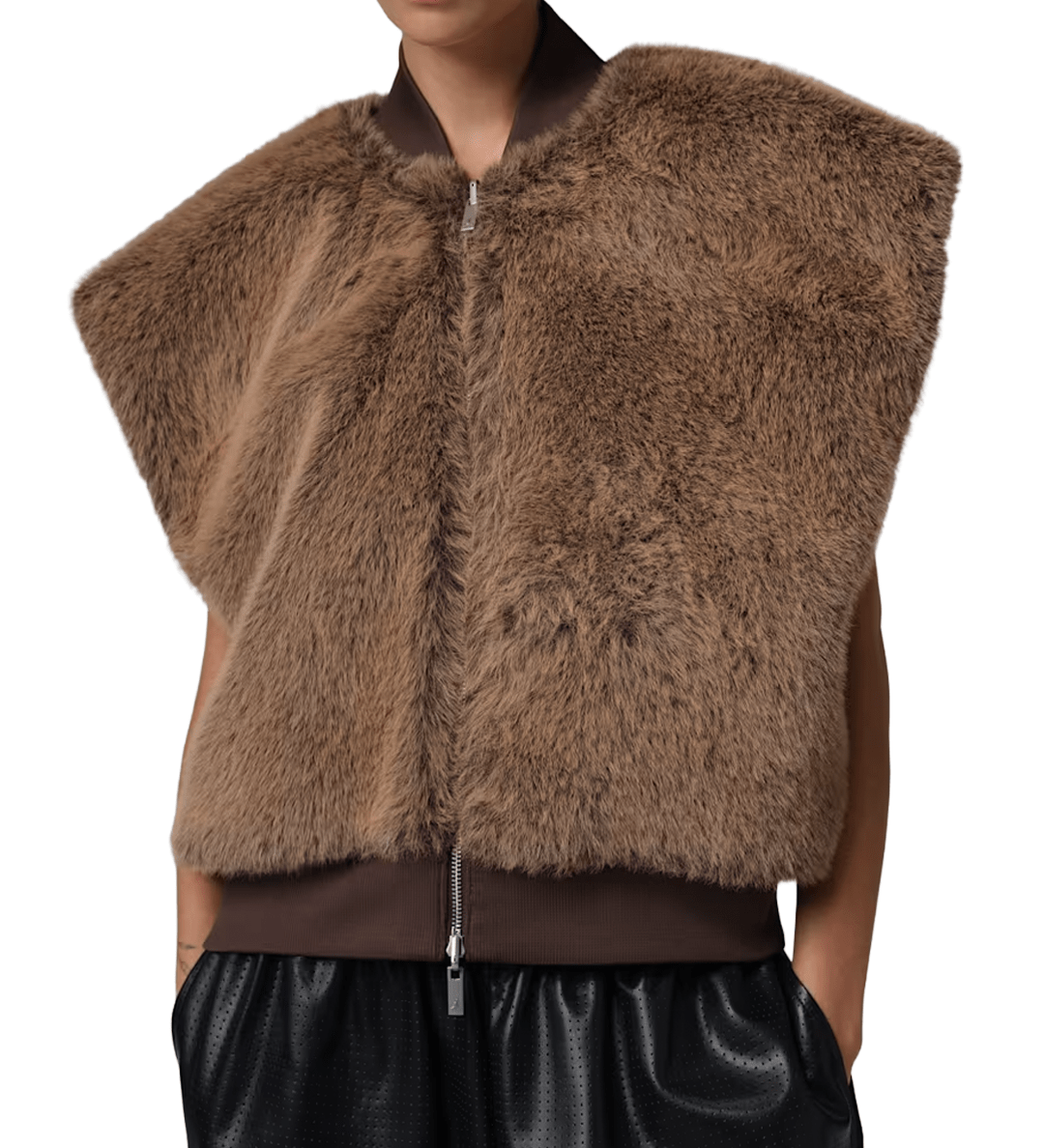 Flight Reversible Vest Varoque Brown - LIKELIHOOD