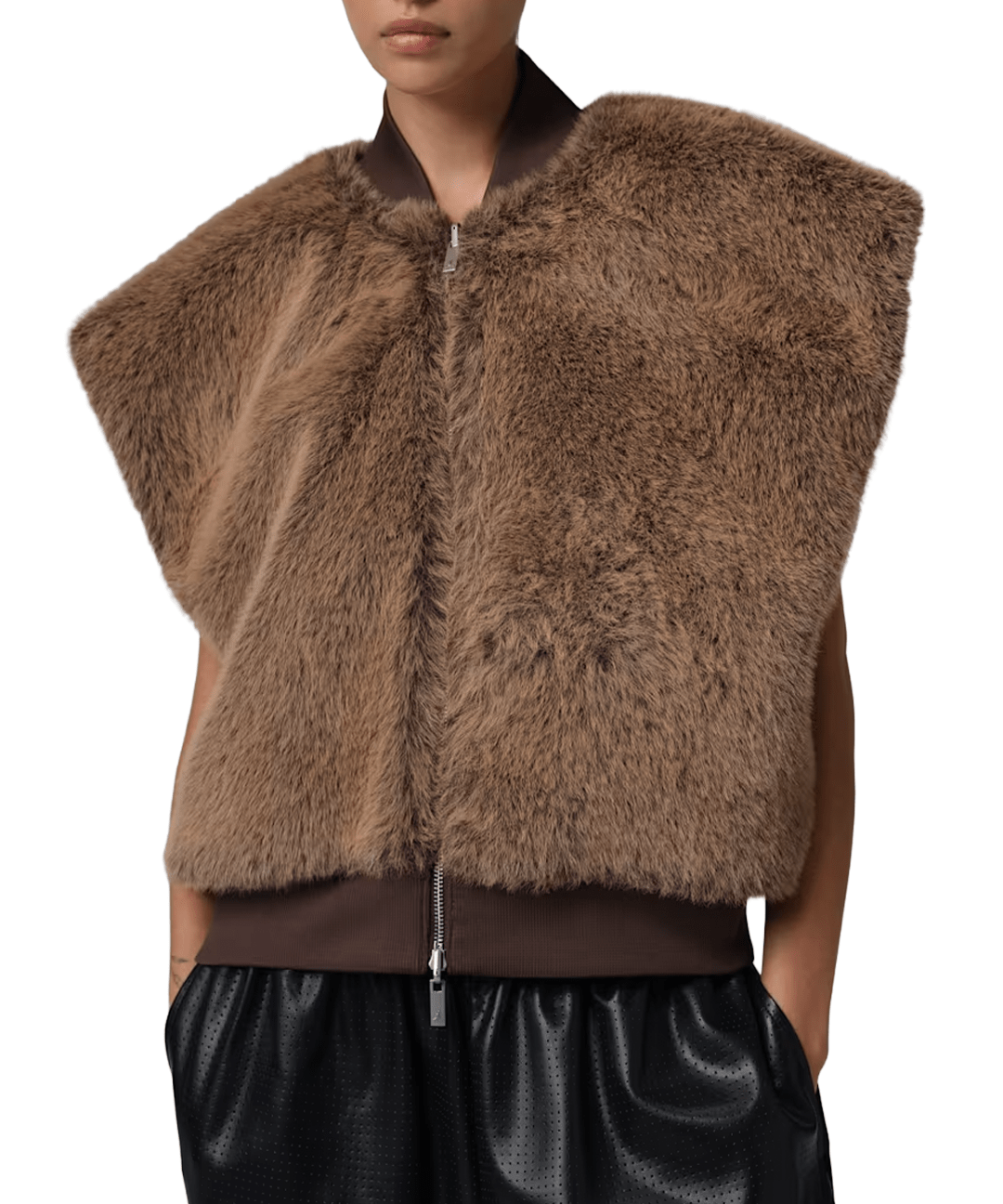 Flight Reversible Vest Varoque Brown - LIKELIHOOD