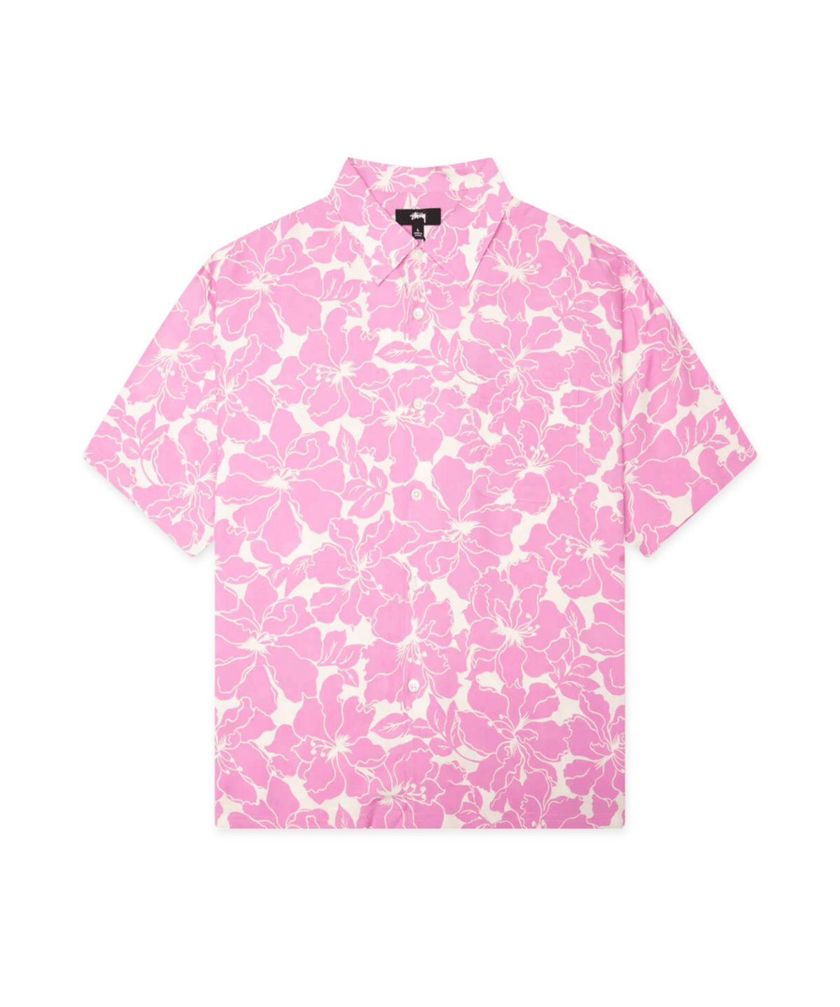 Floral Hawaiian Shirt Pink - LIKELIHOOD