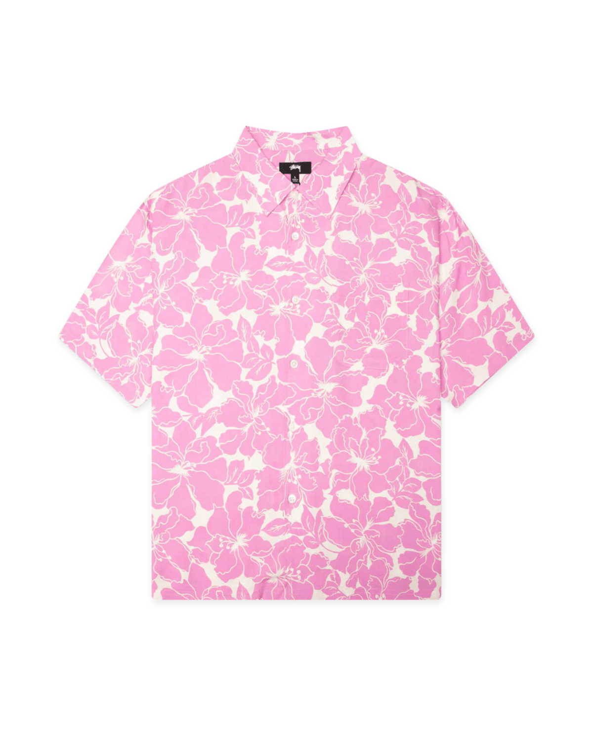 Floral Hawaiian Shirt Pink - LIKELIHOOD