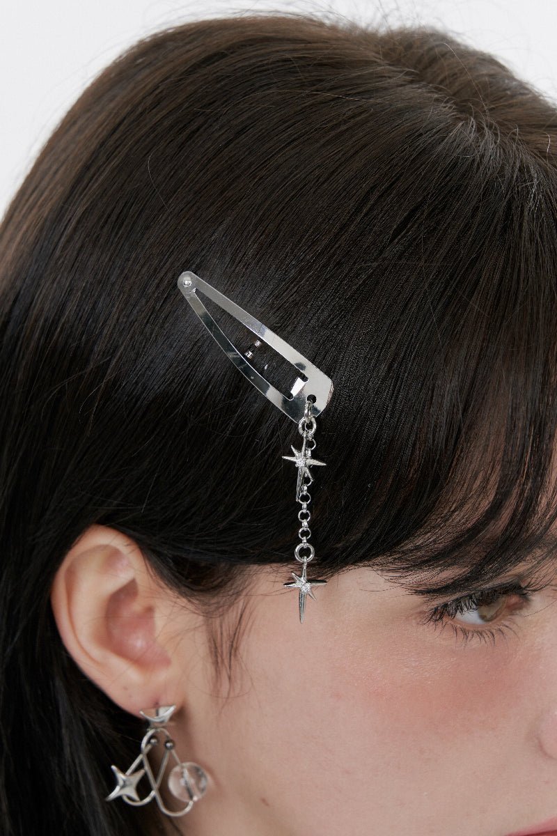 Flow Of A Leak 09 Hairpin Silver - LIKELIHOOD