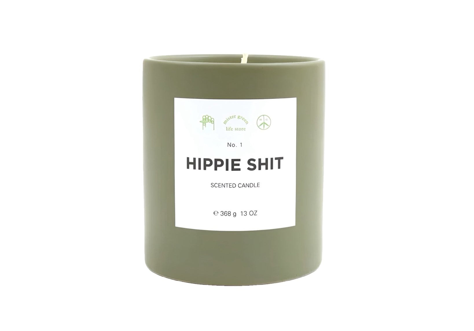 Fragrance No.1 Hippie Shit Candle - LIKELIHOOD