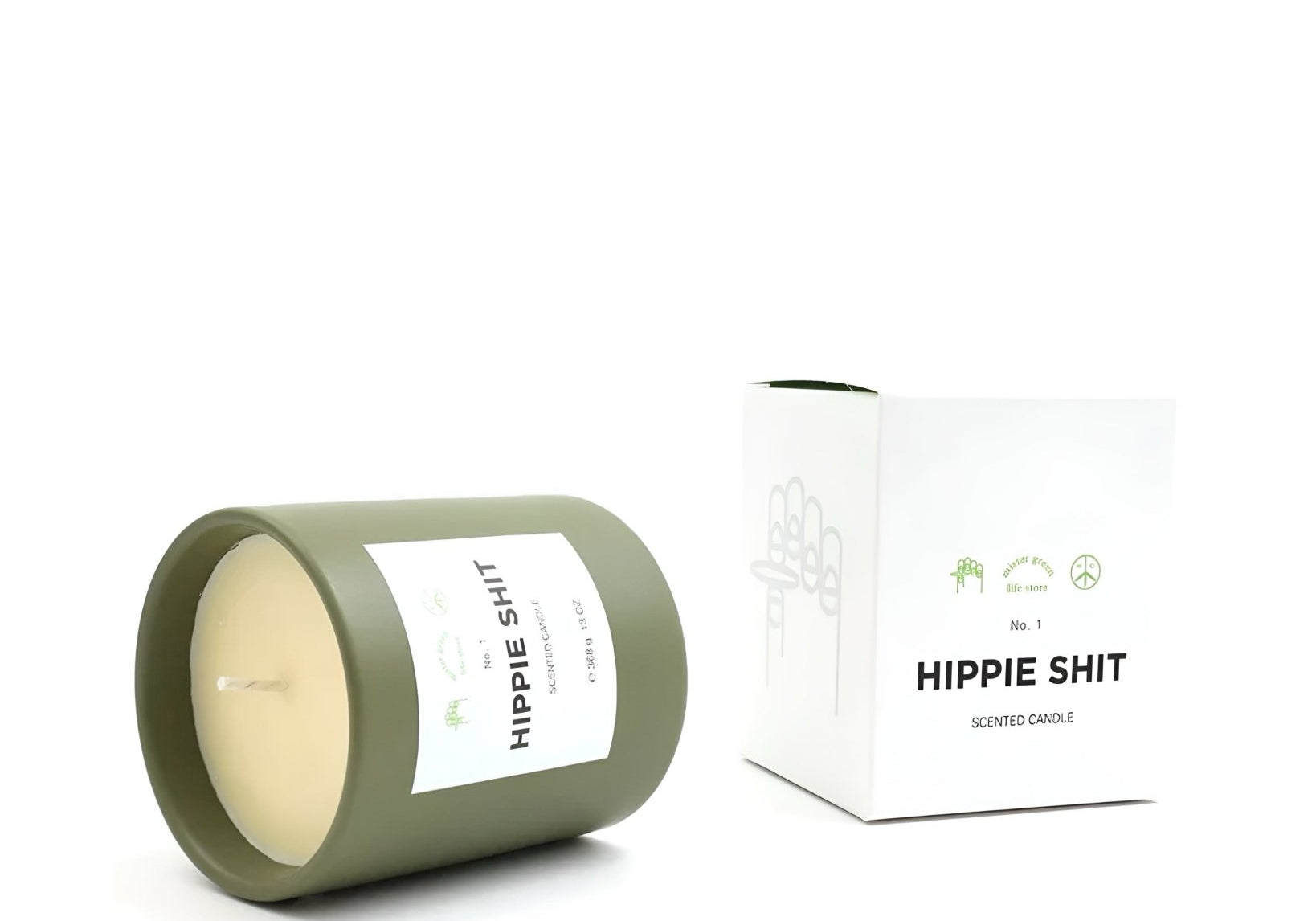 Fragrance No.1 Hippie Shit Candle - LIKELIHOOD
