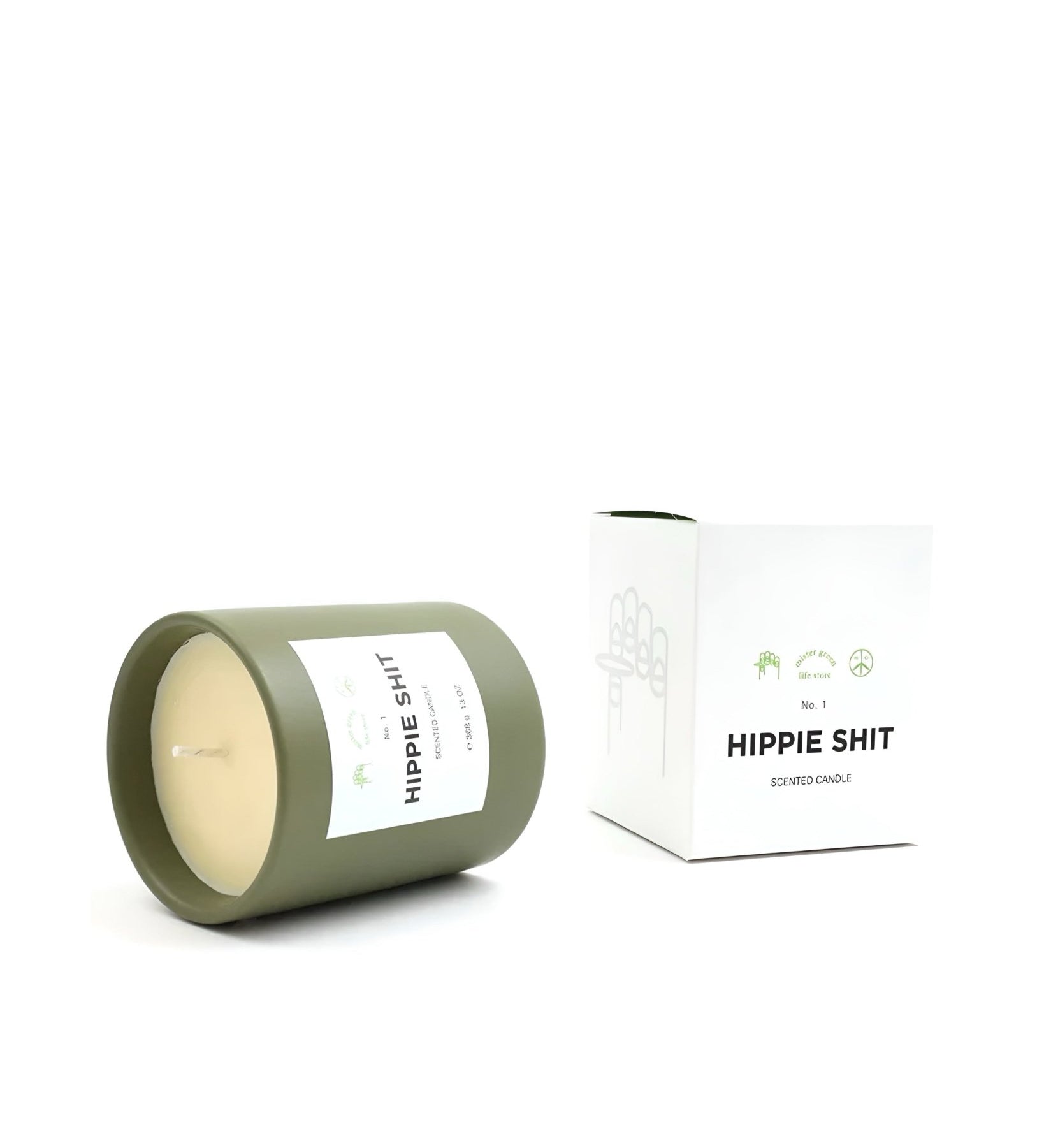 Fragrance No.1 Hippie Shit Candle - LIKELIHOOD