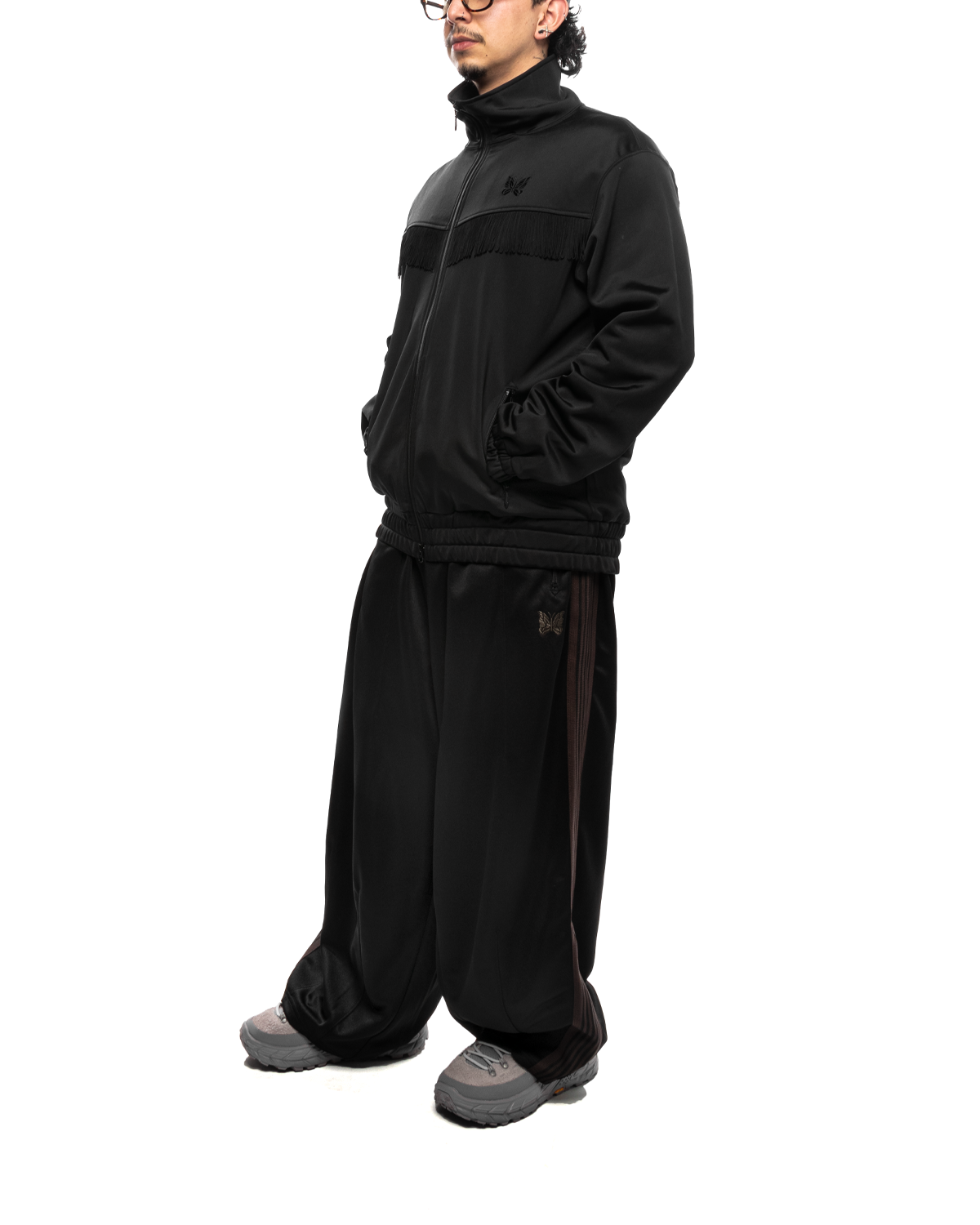 H.D. Track Pant - Poly Smooth Black