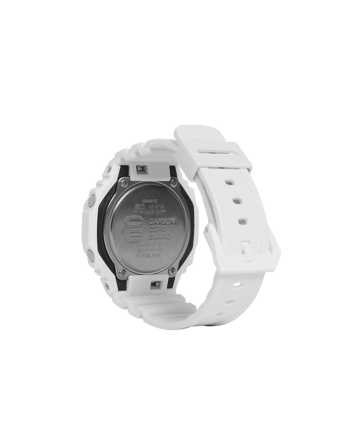 G - SHOCK Analog Digital White GA2100 - 7A - LIKELIHOOD