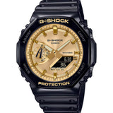 G - SHOCK Gold and Black Analog Digital Watch GA2100GB - 1A - LIKELIHOOD