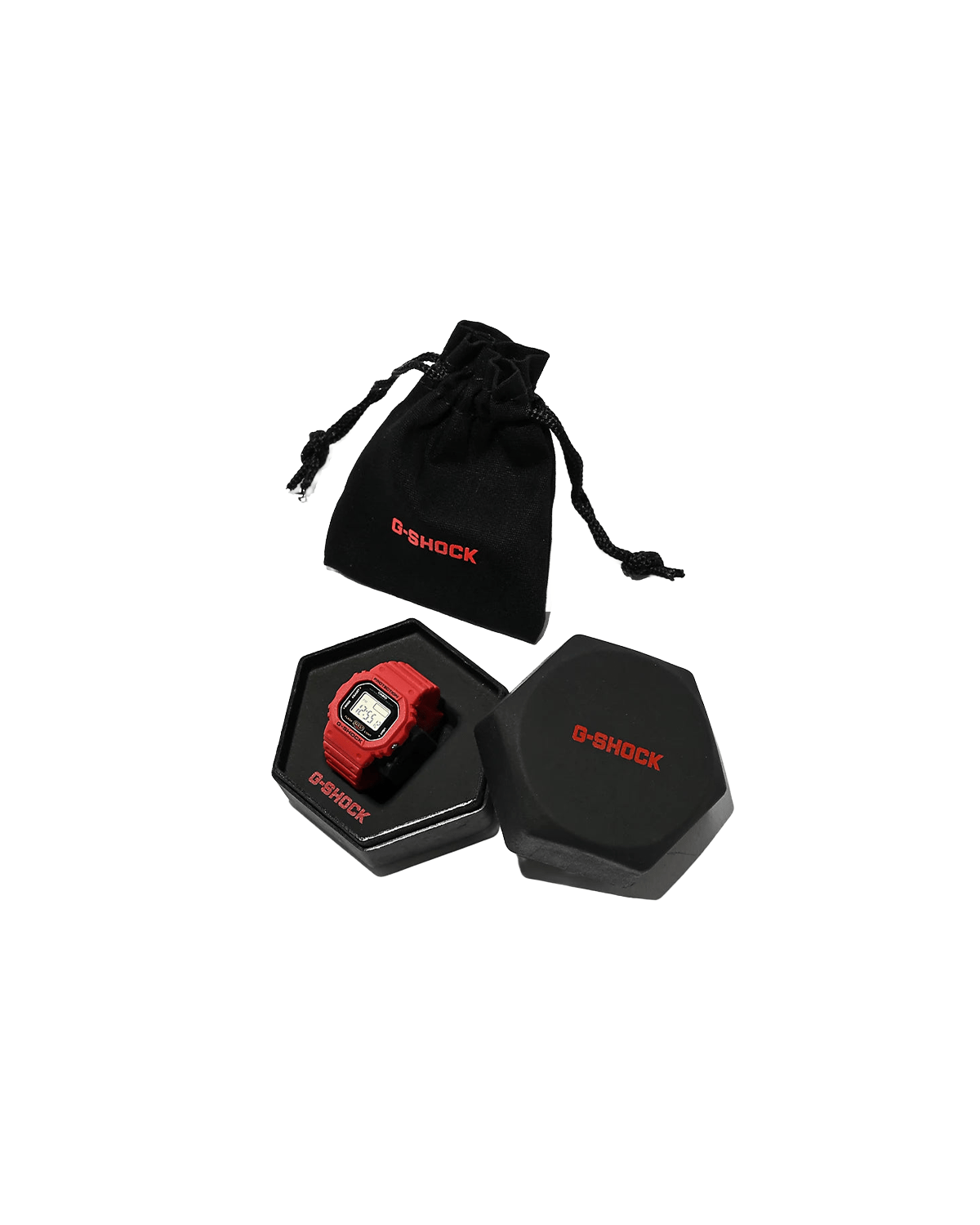 G - Shock Nano Ring Watch Red - LIKELIHOOD