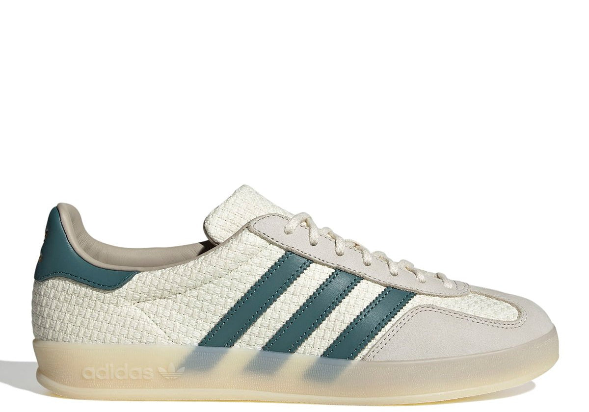 Gazelle Indoor Cream White/Teal - LIKELIHOOD