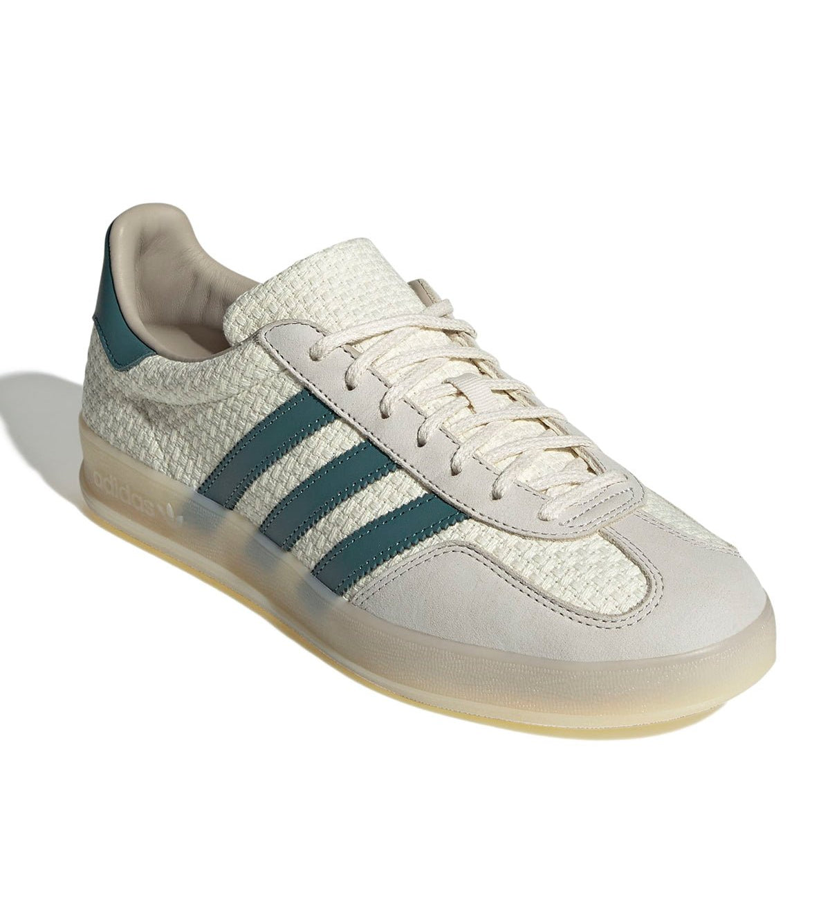 Gazelle Indoor Cream White/Teal - LIKELIHOOD