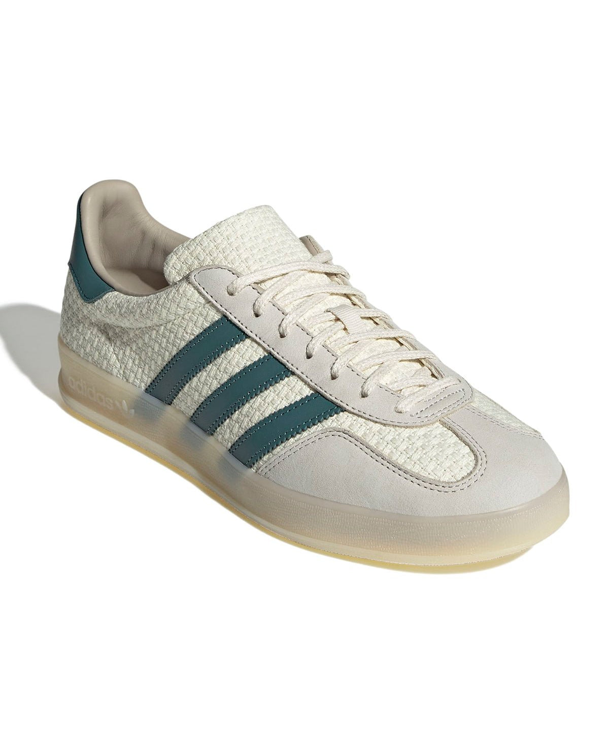 Gazelle Indoor Cream White/Teal - LIKELIHOOD