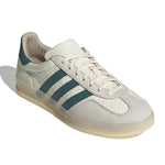 Gazelle Indoor Cream White/Teal - LIKELIHOOD