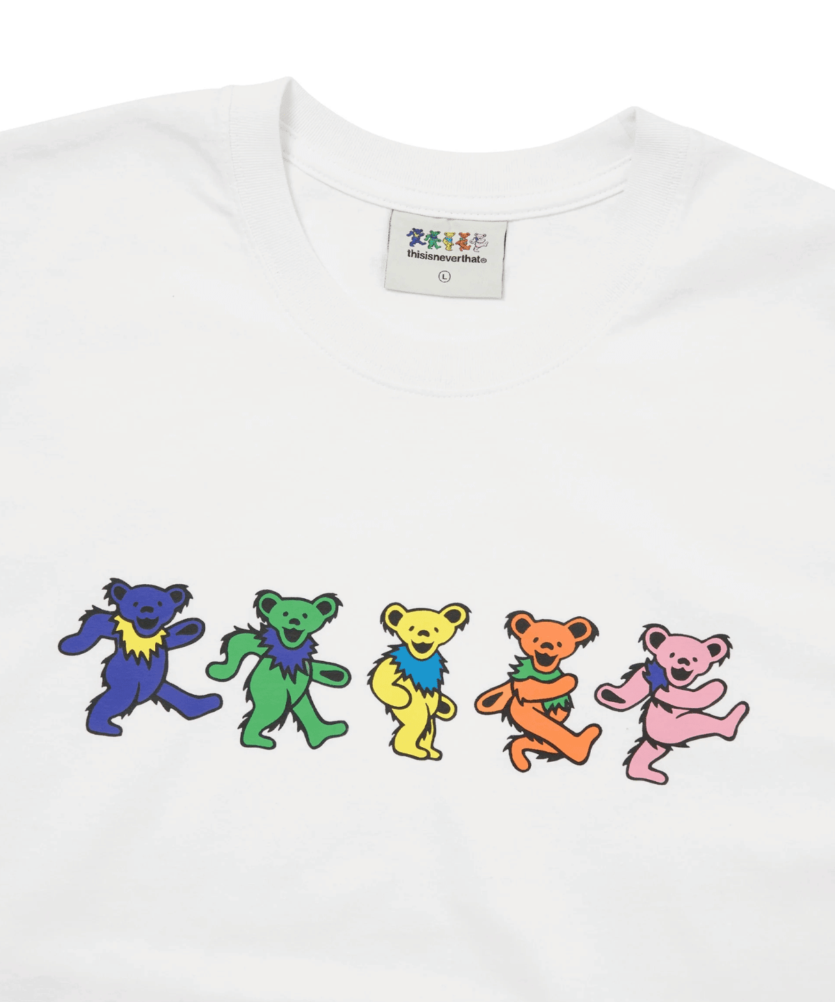 GD Dancing Bears Tee White - LIKELIHOOD