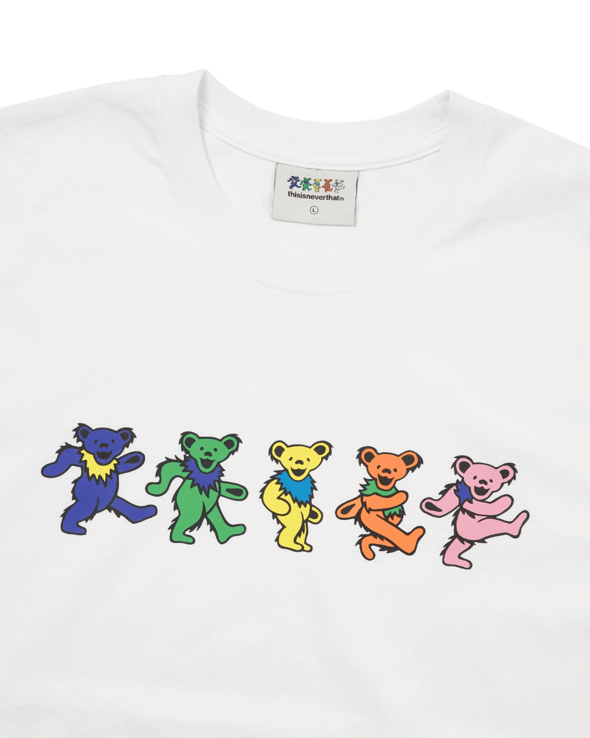 GD Dancing Bears Tee White - LIKELIHOOD