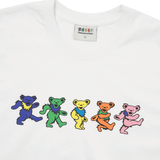 GD Dancing Bears Tee White - LIKELIHOOD
