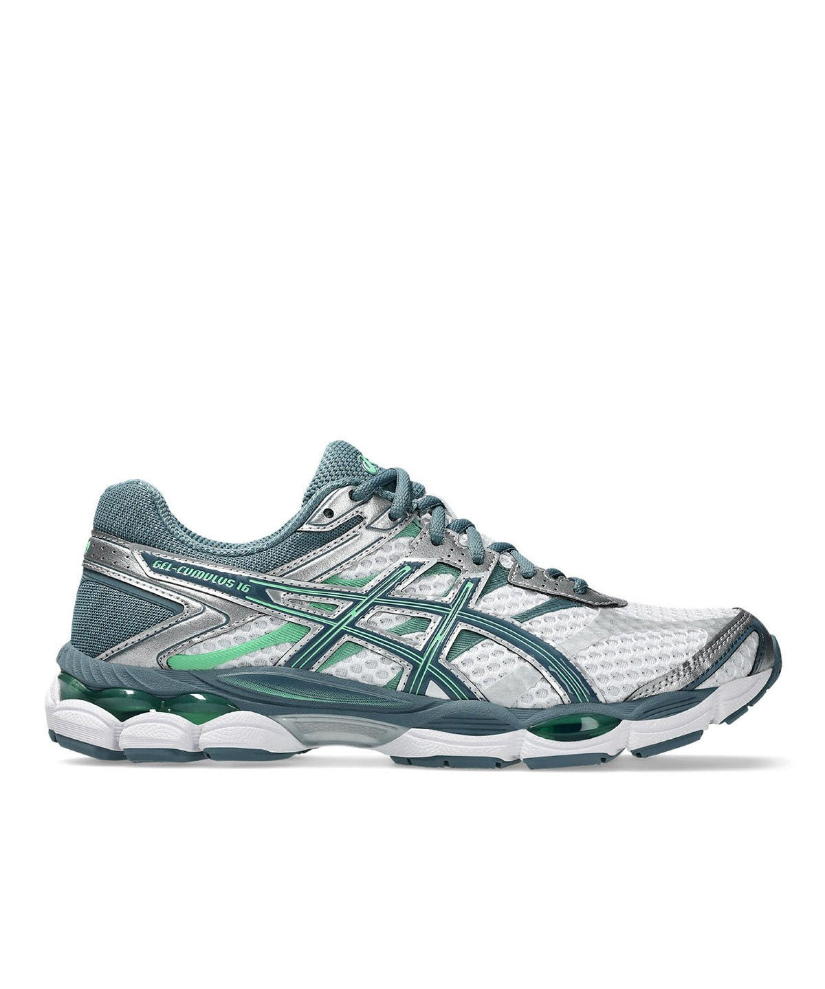 Gel - Cumulus 16 White/Ironclad - LIKELIHOOD