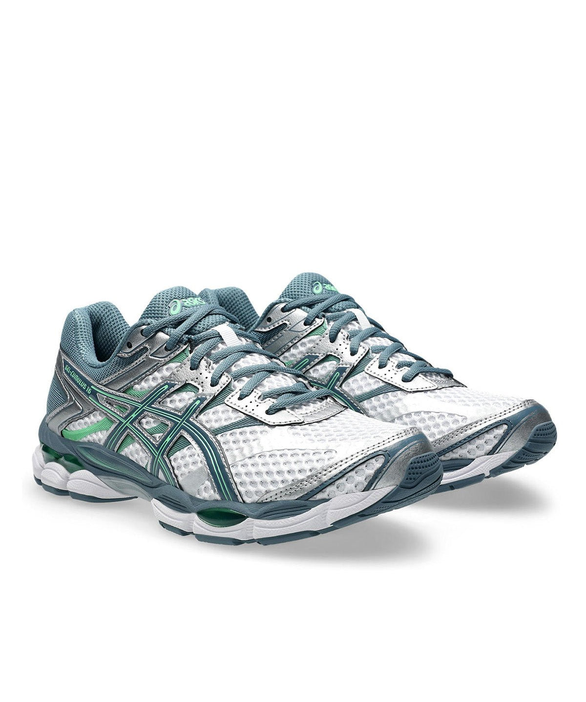 Gel - Cumulus 16 White/Ironclad - LIKELIHOOD