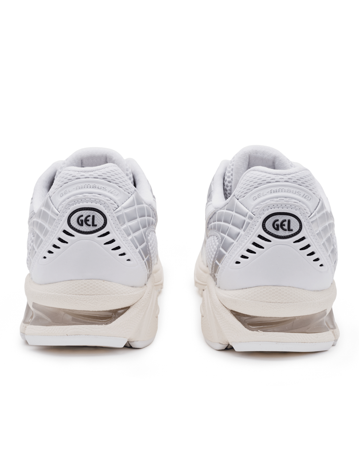 Gel - Nimbus 10.1 White/Pure Silver - LIKELIHOOD