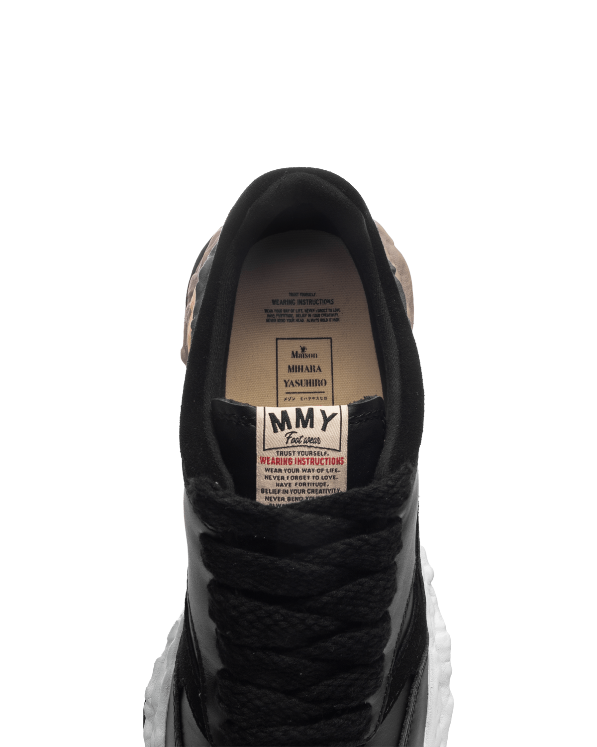 George Original Sole Mixed Material Black - LIKELIHOOD