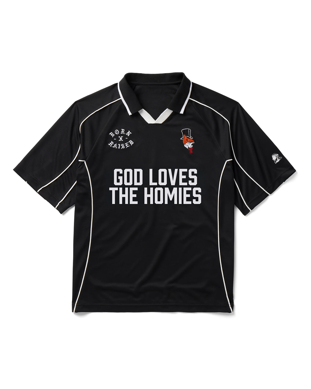 God Loves The Homies Jersey Black - LIKELIHOOD