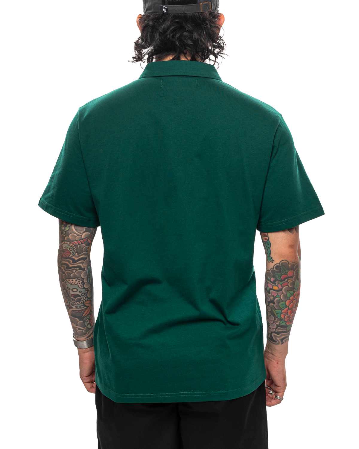 Mini Metal Logo Polo 'Green'