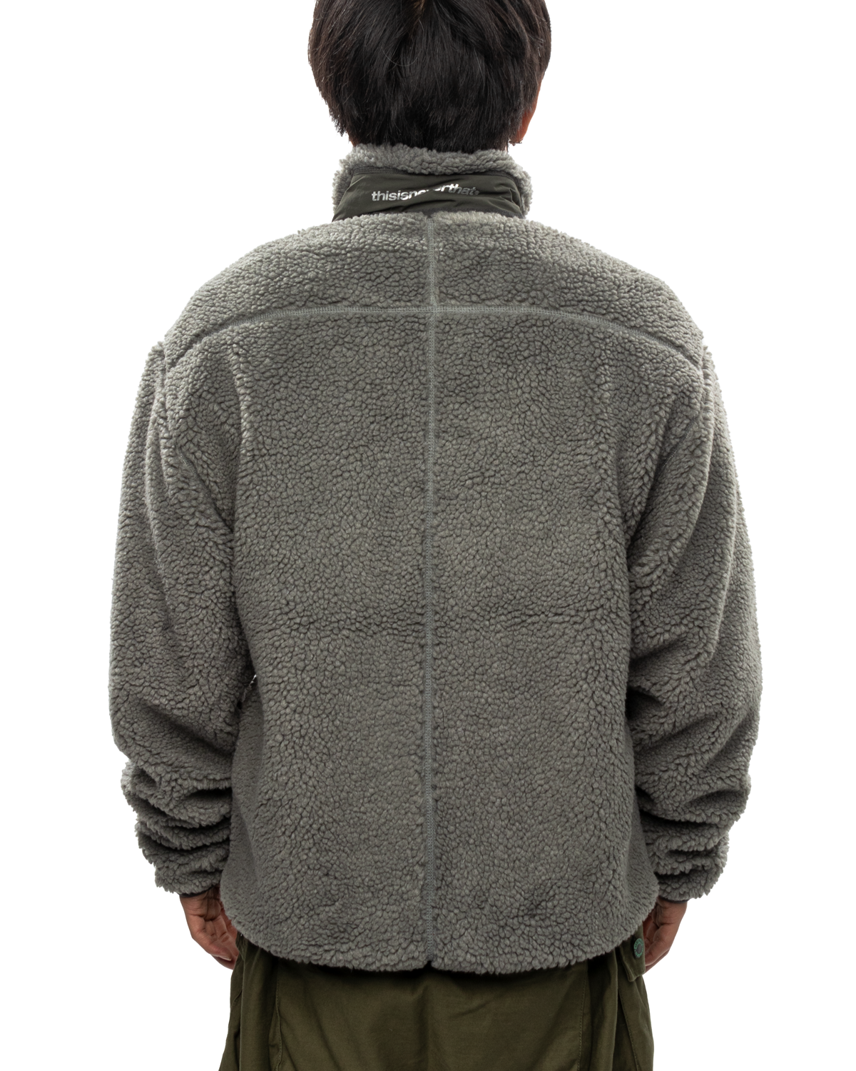 SP Sherpa Fleece Jacket Charcoal