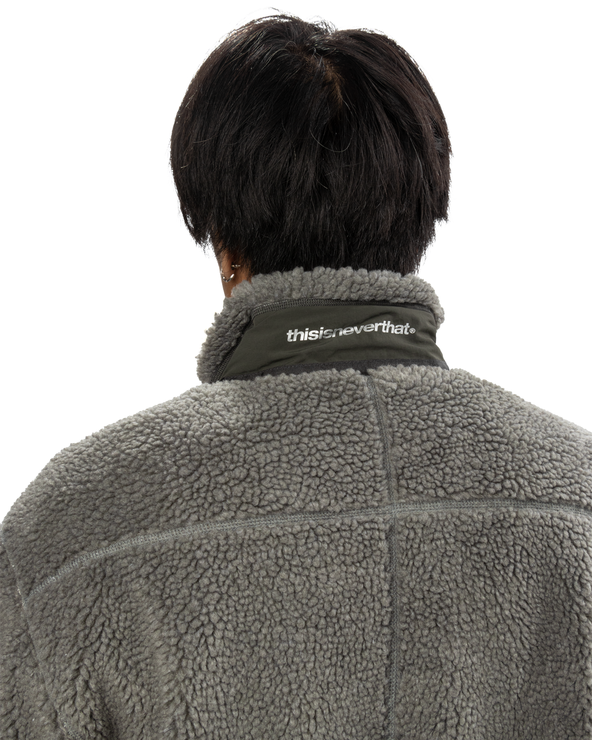 SP Sherpa Fleece Jacket Charcoal