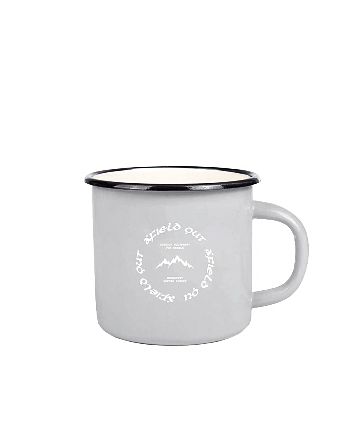 Canyon Enamel Mug Grey