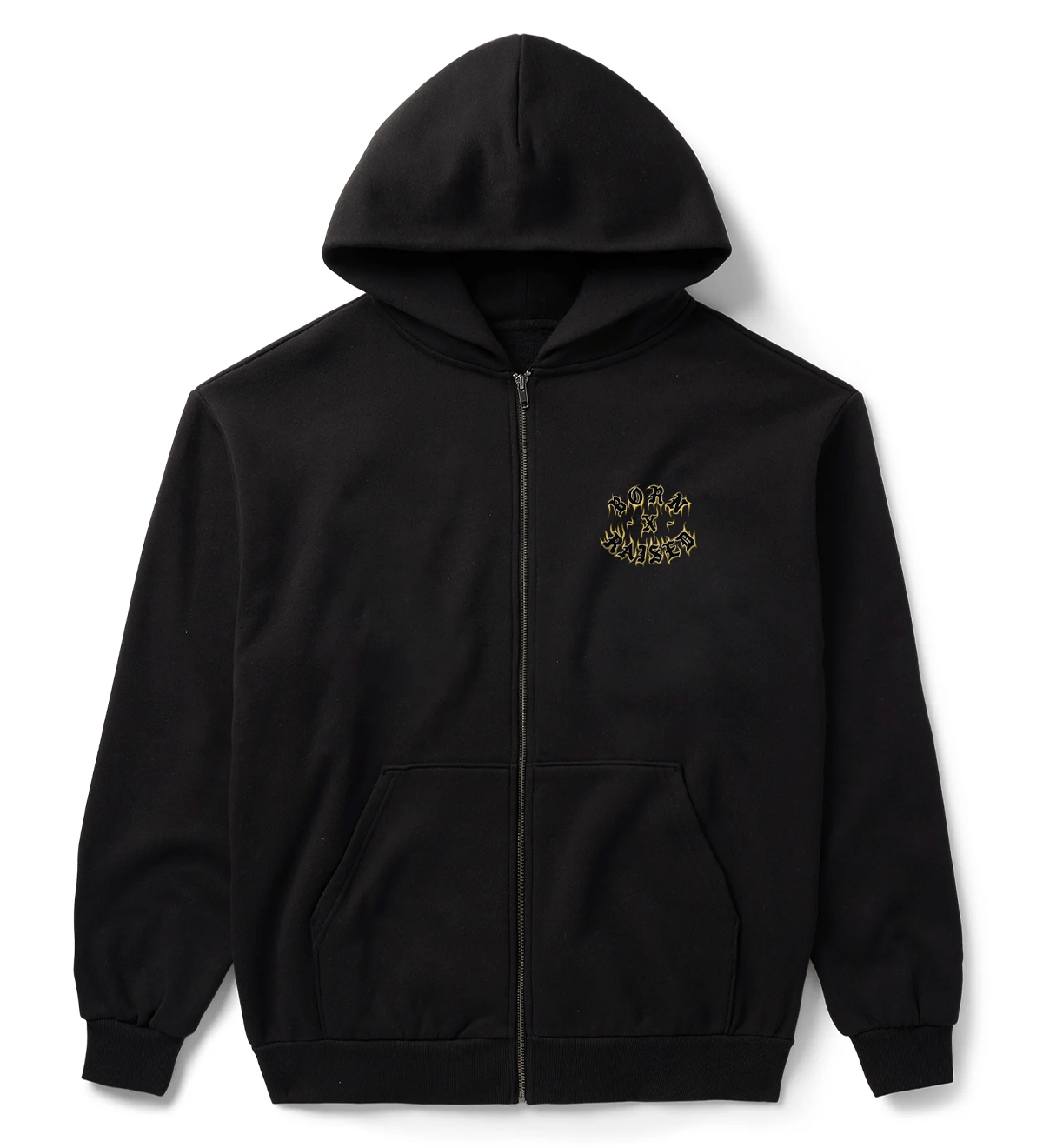 Guadalupe Zip - Up Hoodie Black - LIKELIHOOD