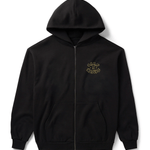 Guadalupe Zip - Up Hoodie Black - LIKELIHOOD
