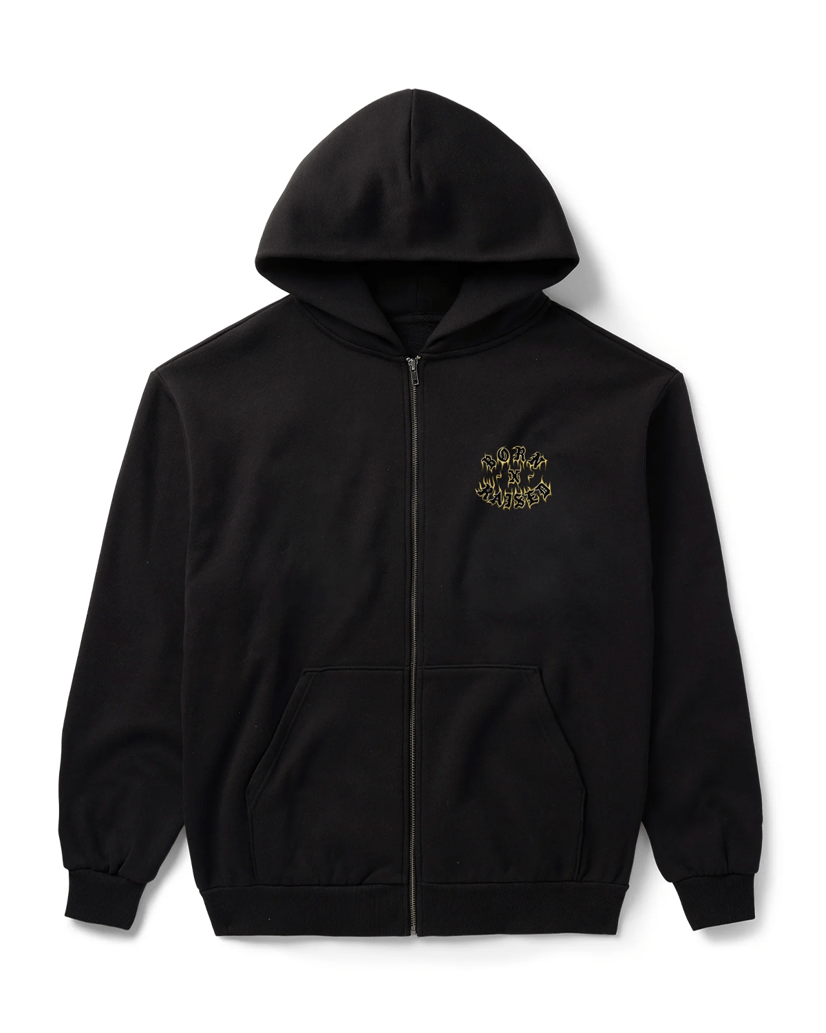 Guadalupe Zip - Up Hoodie Black - LIKELIHOOD