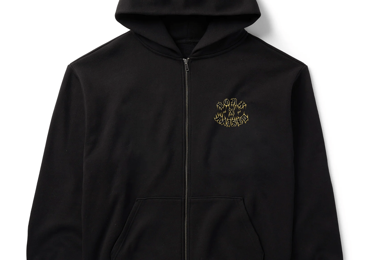 Guadalupe Zip - Up Hoodie Black - LIKELIHOOD