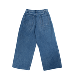 Hakama Jean Trousers Green/Blue - LIKELIHOOD