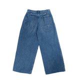 Hakama Jean Trousers Green/Blue - LIKELIHOOD