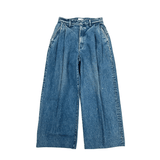 Hakama Jean Trousers Green/Blue - LIKELIHOOD