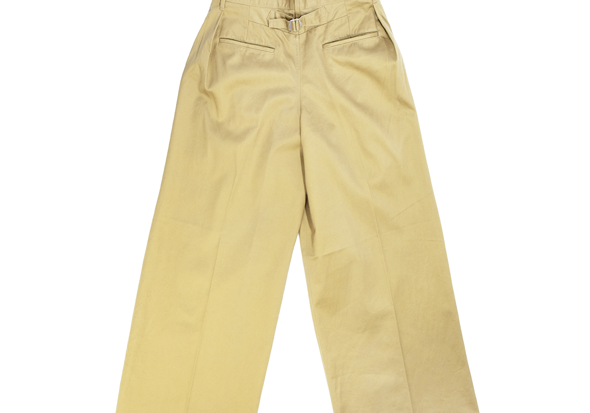 Hakama Trousers Beige - LIKELIHOOD