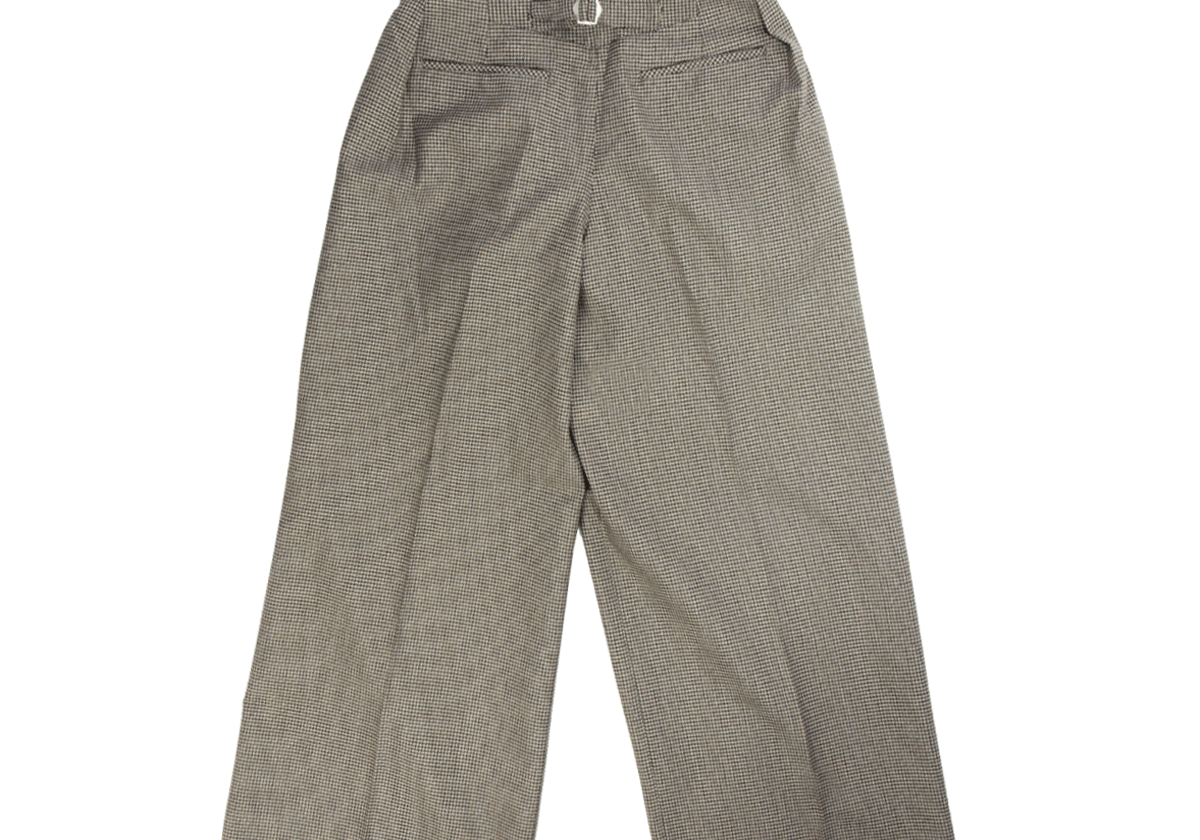 Hakama Trousers Micro Check - LIKELIHOOD