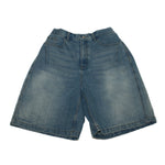 Half - dart Denim Shorts Light Blue - LIKELIHOOD