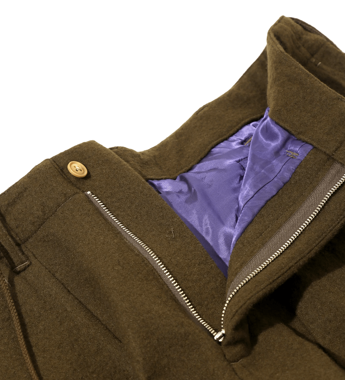 H.D. Military Pant - Shrunk Wool Olive - LIKELIHOOD