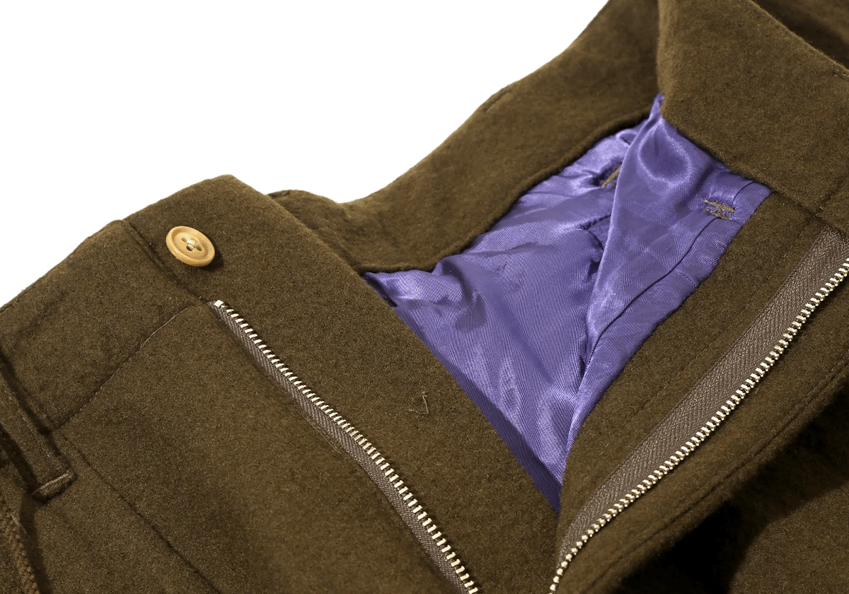 H.D. Military Pant - Shrunk Wool Olive - LIKELIHOOD