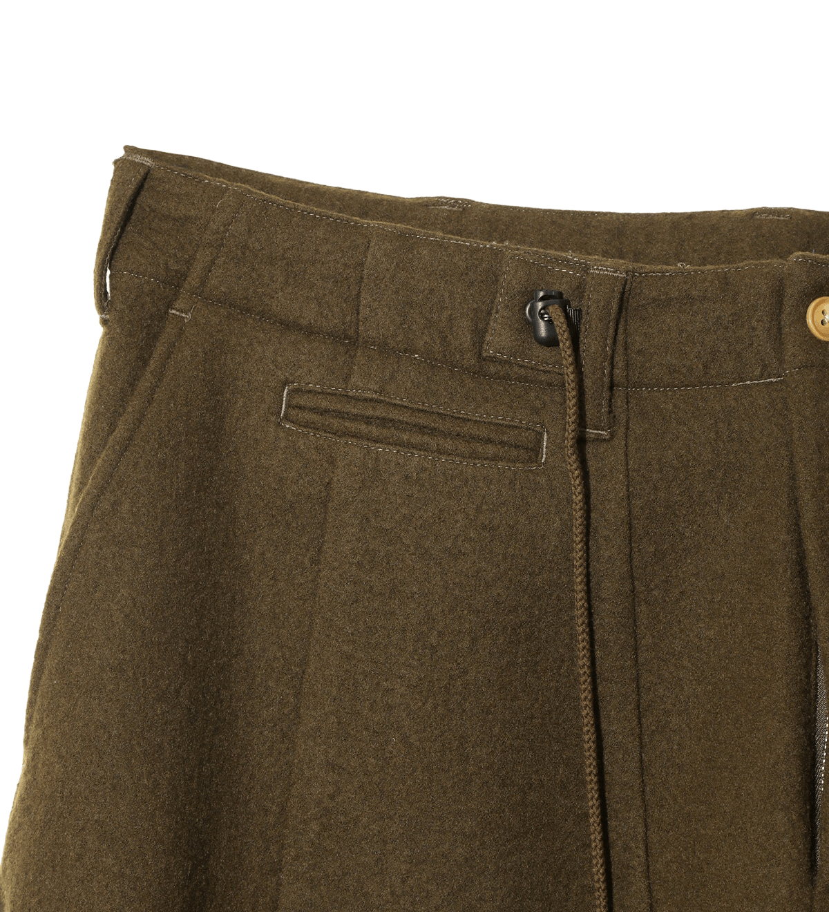 H.D. Military Pant - Shrunk Wool Olive - LIKELIHOOD