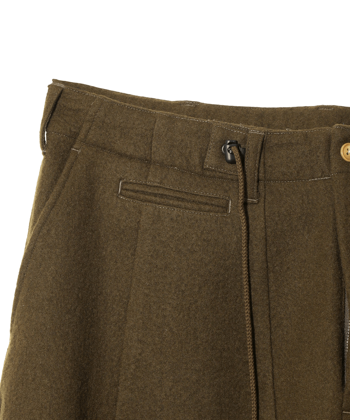 H.D. Military Pant - Shrunk Wool Olive - LIKELIHOOD