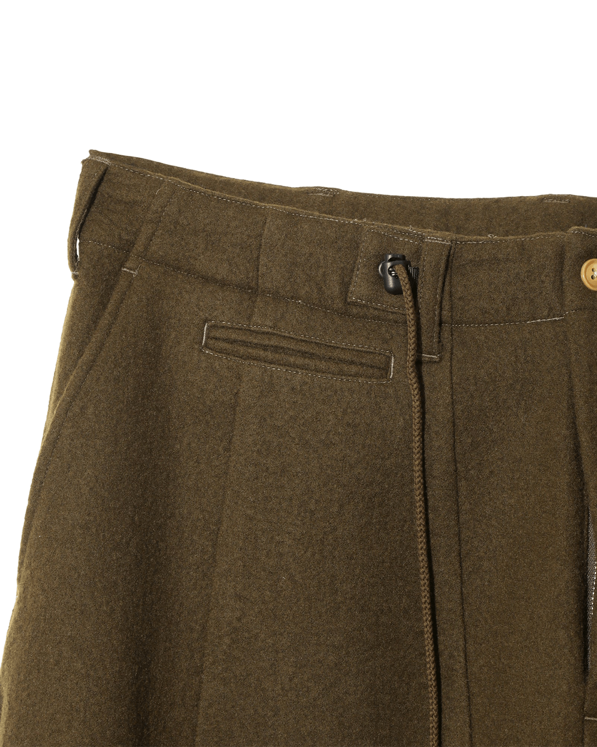 H.D. Military Pant - Shrunk Wool Olive - LIKELIHOOD