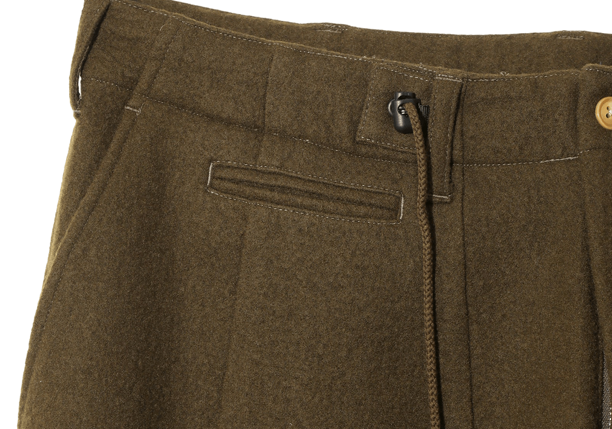 H.D. Military Pant - Shrunk Wool Olive - LIKELIHOOD