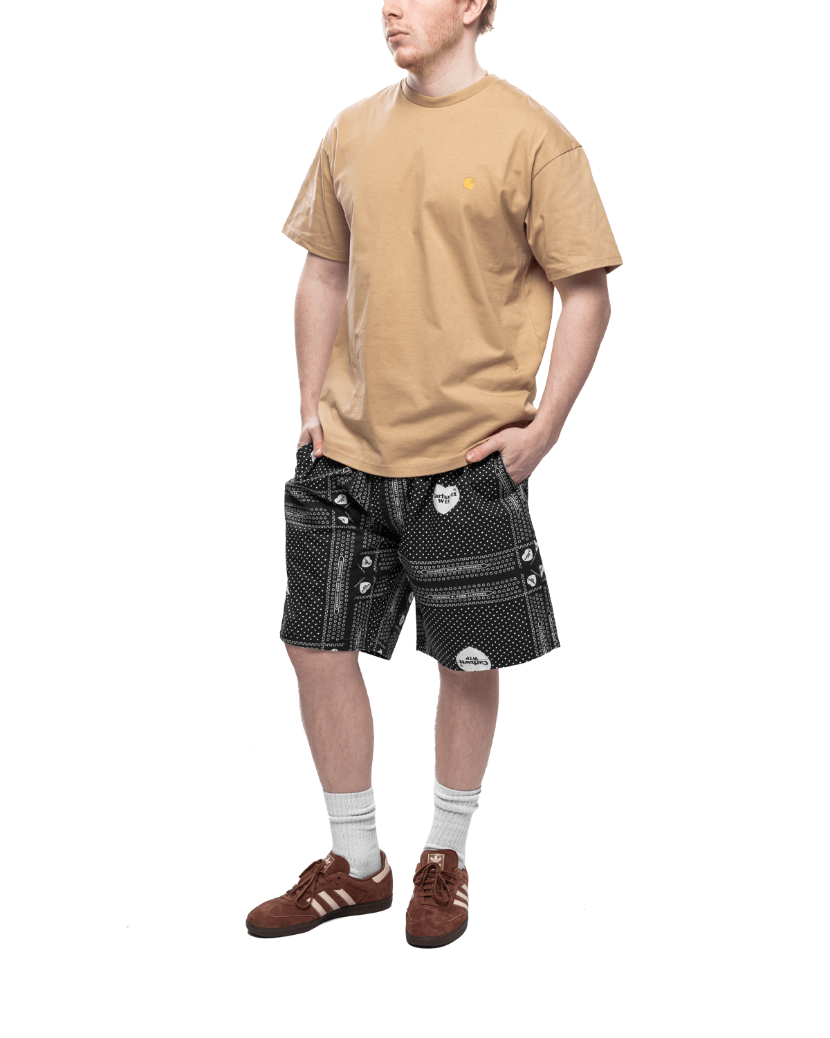 Heart Bandana Short Black - LIKELIHOOD