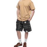 Heart Bandana Short Black - LIKELIHOOD