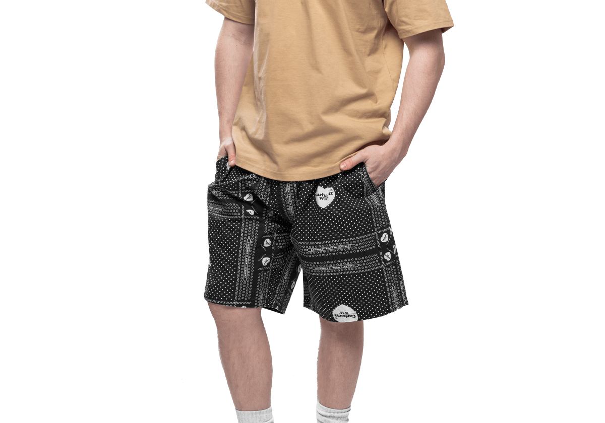 Heart Bandana Short Black - LIKELIHOOD