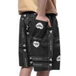 Heart Bandana Short Black - LIKELIHOOD